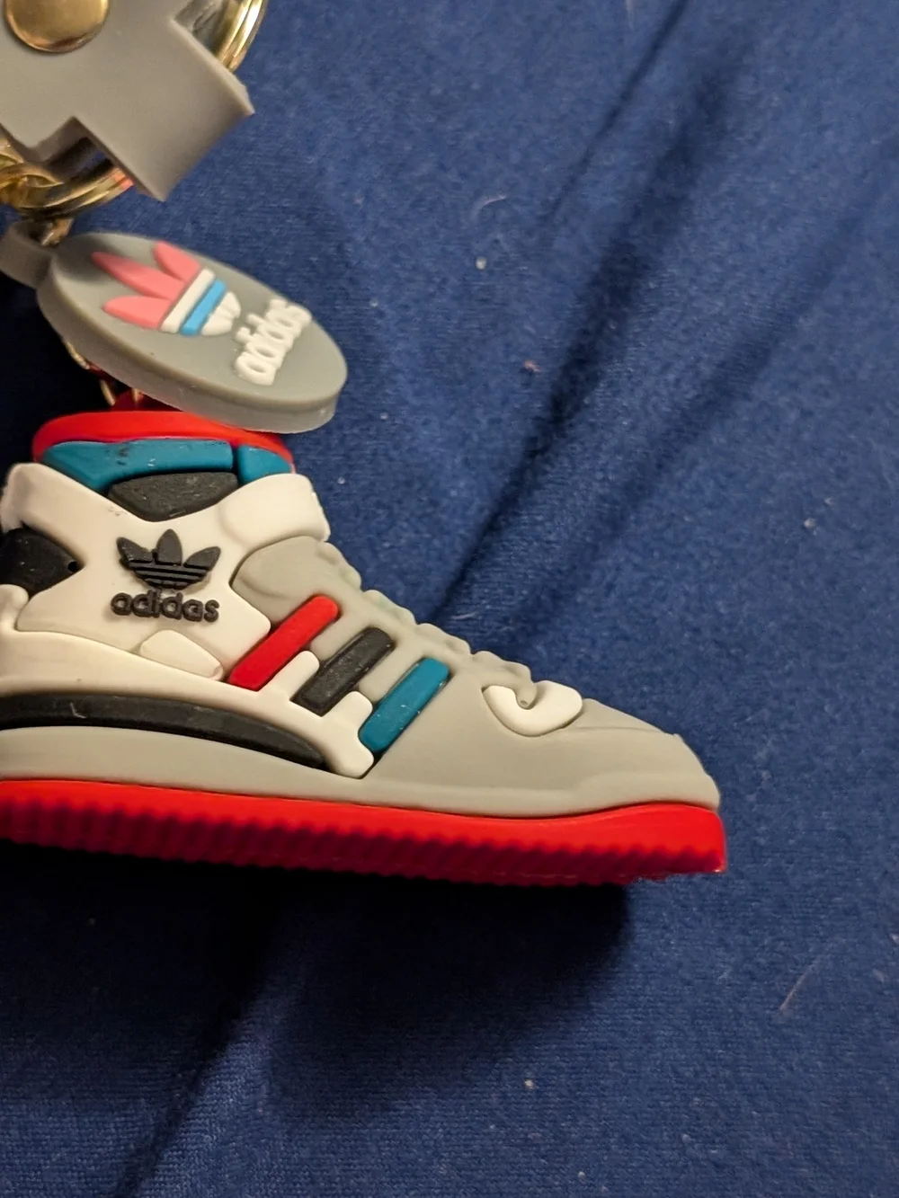 🦋 Pick 1 adidas Kids Red and Pink Sneaker Keychain